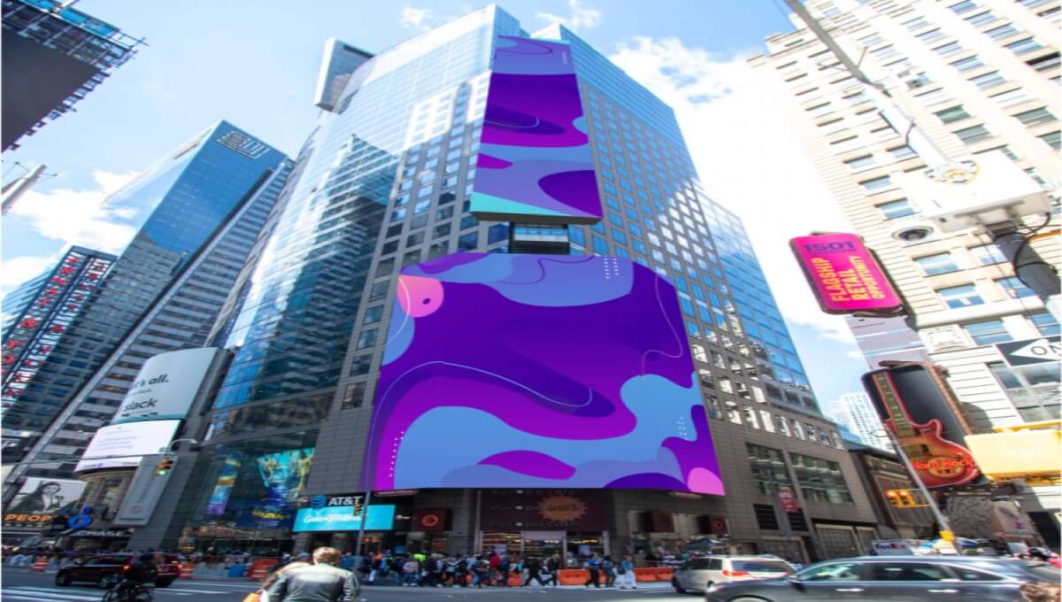 Telões da Times Square